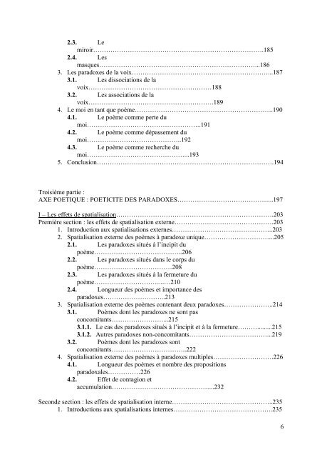 UNIVERSITÉ PARIS-SORBONNE Le paradoxe chez ... - e-Sorbonne