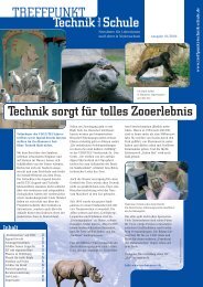 Ausgabe 01/2006 - Treffpunkt Technik in der Schule