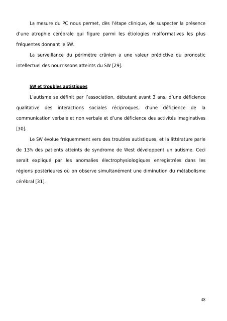 LE SYNDROME DE WEST - Faculté de Médecine et de Pharmacie ...