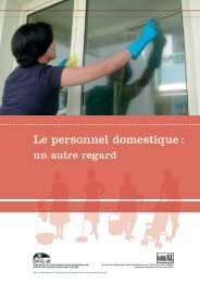 Le personnel domestique : un autre regard