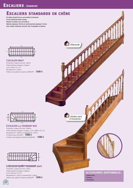 Escaliers - Ginisty, bois et dérivés