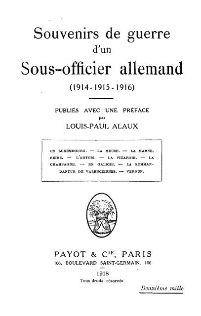 Sous-officier allemand