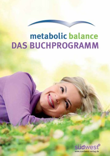 Flyer Bücher metabolic balance (PDF, 351 KB) - Zweiblick