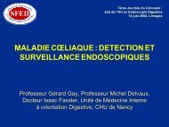 Maladie coeliaque : détection et surveillance endoscopiques - SFED