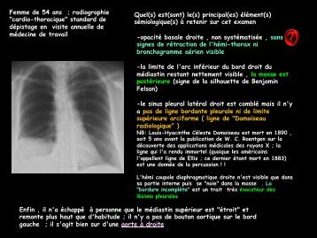 LM CC thorax tumeur fibreuse solitaire de la plèvre - RADIOLOGIE ...