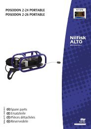 poseidon 2-24 portable & poseidon 2-26 portable - Nilfisk-alto ...