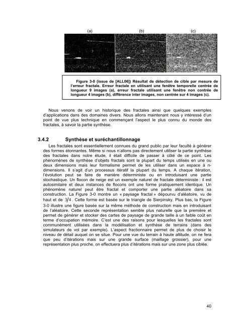 Labellisation d'images par méthodes fractales - UFR Mathématiques ...