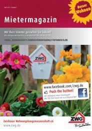 Mietermagazin - Zwickauer Wohnungsbaugenossenschaft eG