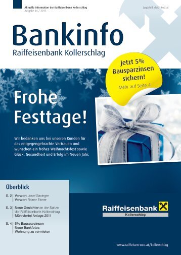 Bankinfo zum Download (pdf, ca. 5 MB) - Oberösterreich