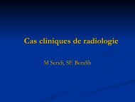 Cas cliniques en radiologie