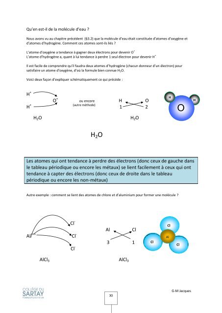 cours de Mr Jacques sciences 5h