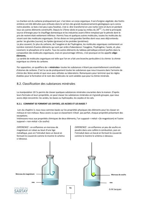 cours de Mr Jacques sciences 5h