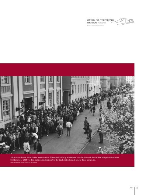 Jahresbericht 2009 (PDF) - Zentrum für Zeithistorische Forschung ...