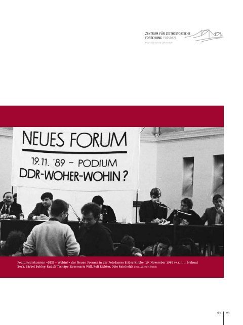 Jahresbericht 2009 (PDF) - Zentrum für Zeithistorische Forschung ...