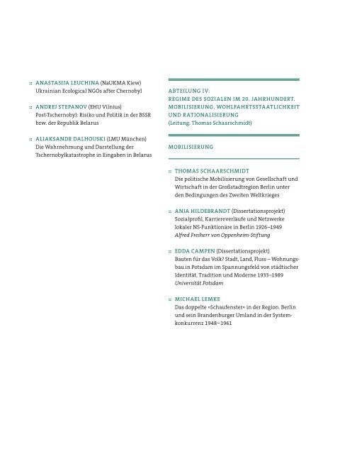 Jahresbericht 2011 (PDF) - Zentrum für Zeithistorische Forschung ...