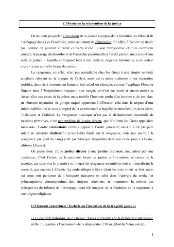 Eschyle - Page de la HX2 Tôôôrch