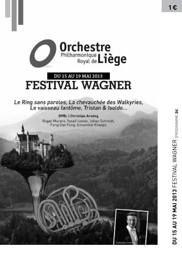 programme en pdf - Orchestre Philharmonique Royal de Liège