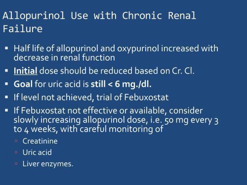 Crystal Induced Arthropathy