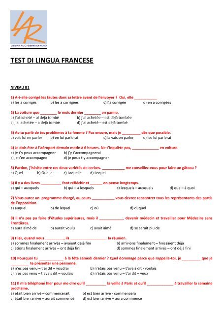 NIVEAU B1