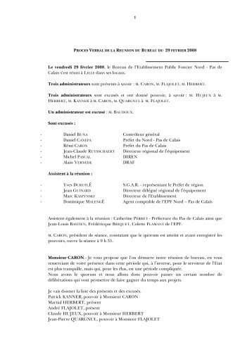 Compte-rendu du 29.02.08.pdf - Site de l'Etablissement Public ...