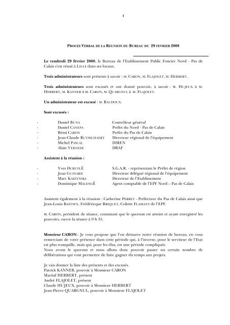 Compte-rendu du 29.02.08.pdf - Site de l'Etablissement Public ...