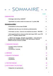 1 PAGES COMMUNICATIONS 3 - Hommage à ... - Fort-de-France