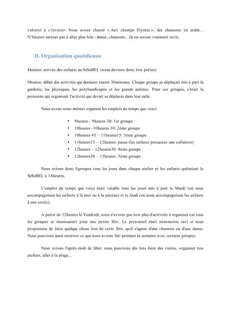 Rapport de mission - La Guilde Européenne du Raid