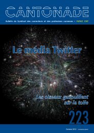 Le média Twitter - Le syndicat des correcteurs