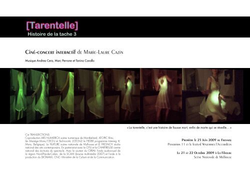 [Tarentelle] - Site de Marie-Laure Cazin