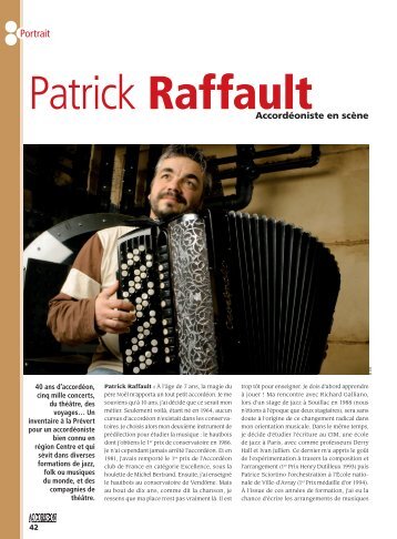 Portrait - Patrick RAFFAULT