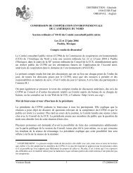 Session ordinaire 04-02 - Commission for Environmental Cooperation