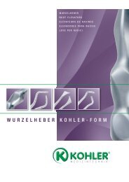Kohler-Wurzelheber-ok.qxd:Layout 1 - Kohler Medizintechnik