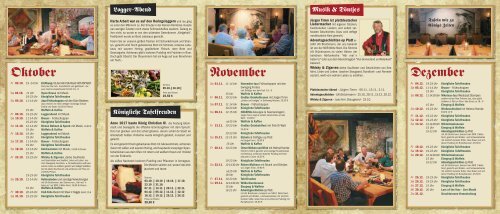 Programm September - Restaurant-Kandelaber