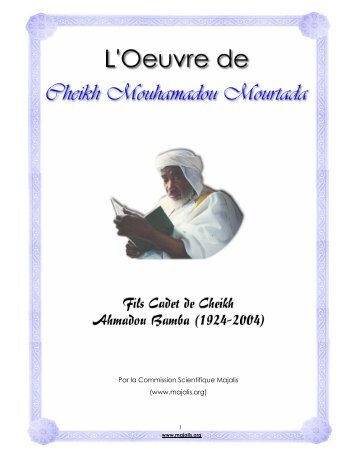 L'oeuvre de Cheikh Mouhamadou Mourtada - Majalis