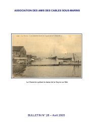 ulletin N° 28 - Association des Amis des Câbles Sous-Marins