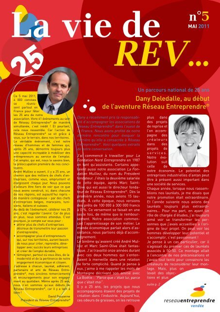 La Vie de REV 5 - Réseau Entreprendre Vendée