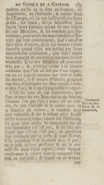 Voyage du chevalier des Marchais en Guinée, isles ... - Manioc