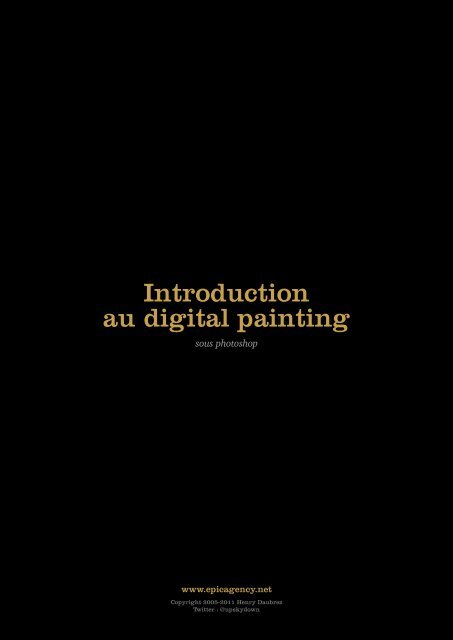 Introduction au digital painting - EPIC