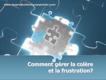 Comment gérer la colère et la frustration? - TDA/H Belgique