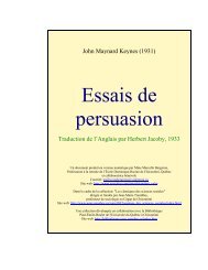 John Maynard Keynes (1931), Essais de persuasion