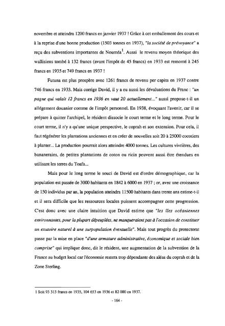 Espaces coloniaux et société polynésienne de Wallis-Futuna ... - IRD