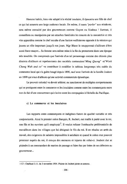 Espaces coloniaux et société polynésienne de Wallis-Futuna ... - IRD