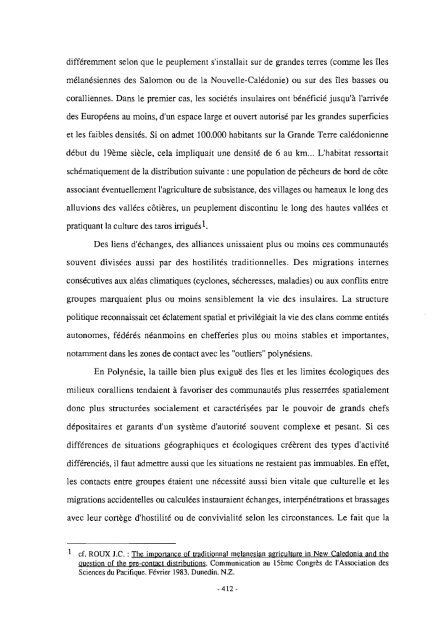 Espaces coloniaux et société polynésienne de Wallis-Futuna ... - IRD