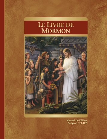 livre de mormon, manuel de l'étudiant - The Church of Jesus Christ