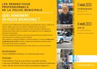 quel armement en police municipale ? 5 mars 2013 6 mars 2013