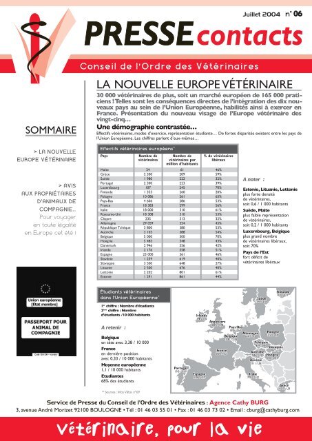 Téléchargez Pdf - Ordre national des vétérinaires