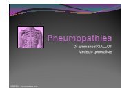 Pneumopathie LID Pneumopathie LMD