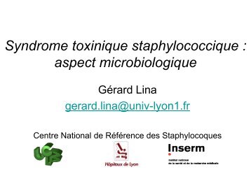 Staphylococcus aureus : un nouveau pathogène ! - FELIN