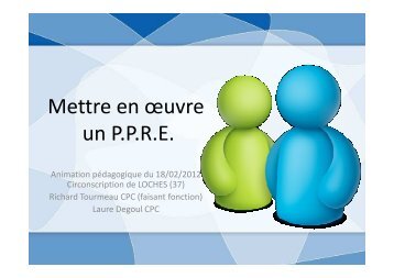 PPRE [Mode de compatibilité] - Académie d'Orléans-Tours