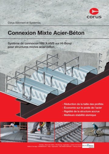 Connexion Mixte Acier-Béton - Hilti